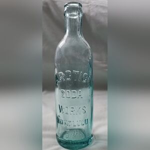 Arctic Soda Works Bottle Honolulu TH Antique Soda Bottle Hawaii